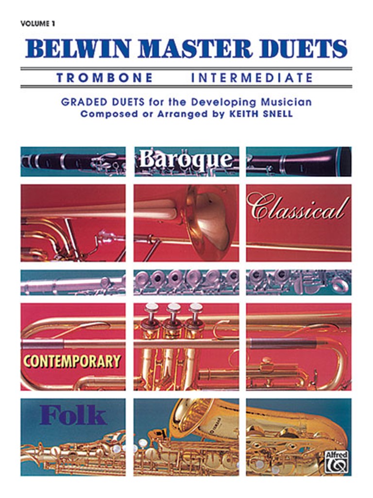 Belwin Master Duets-Trombone, Intermediate Vol. 1